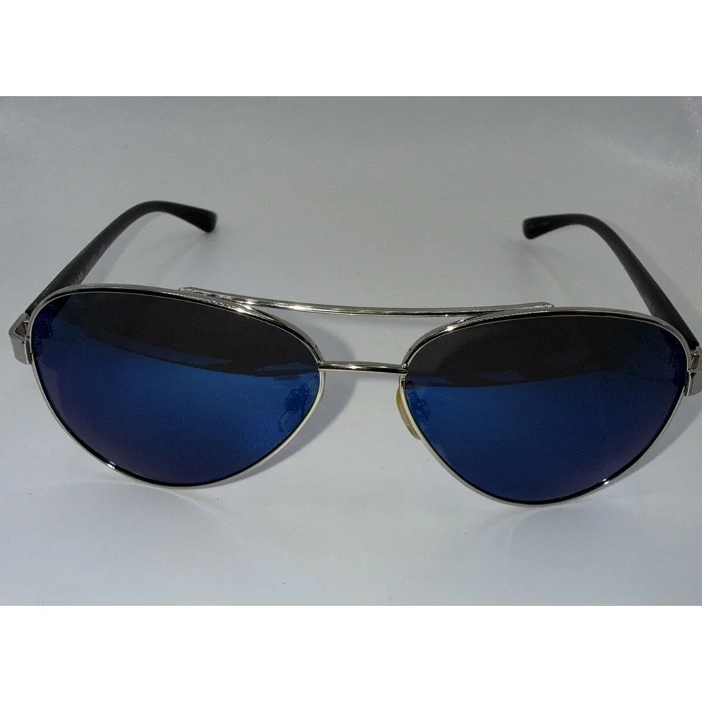 M-Lab WM202 Aviator Polarized Anti-Reflective Sport Sunglasses Silver/Black